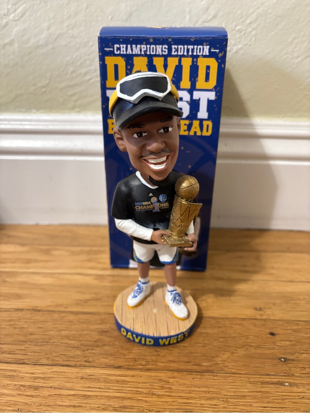 2014 Golden State Warriors Sarunas Marciulionis Bobblehead